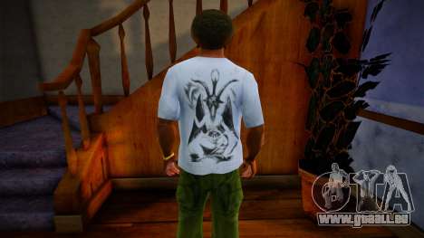 DARKTHRONE - Baphomet T-Shirt pour GTA San Andreas