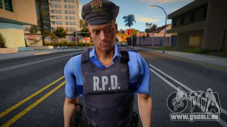 RPD Officers Skin - Resident Evil Remake v29 für GTA San Andreas