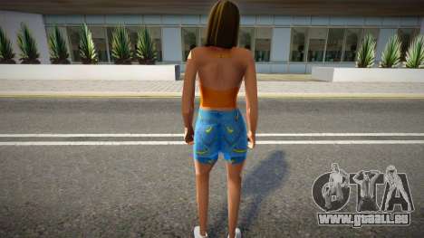 Une fille ordinaire pour GTA San Andreas