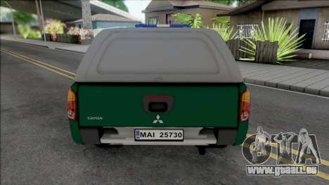 Mitsubishi Triton Politia de Frontiera pour GTA San Andreas