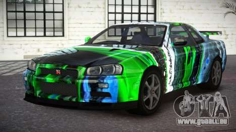 Nissan Skyline R34 Xr S5 für GTA 4