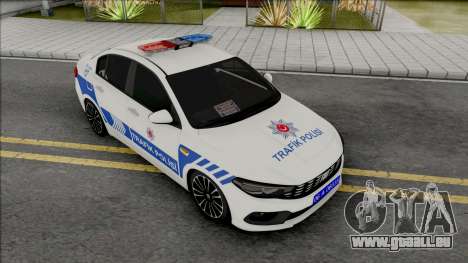 Fiat Egea Trafik Polisi pour GTA San Andreas