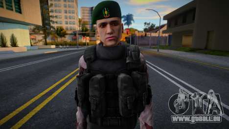 Peruvian Soldier für GTA San Andreas