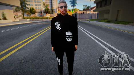 Black Gang Skin pour GTA San Andreas