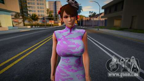 Mai Shiranui Qipao Dress pour GTA San Andreas