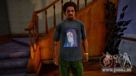 ZeroTwo Shirt For CJ Original pour GTA San Andreas