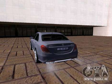 Mercedes-Benz S63 AMG (W222) für GTA San Andreas