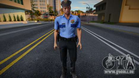 RPD Officers Skin - Resident Evil Remake v12 pour GTA San Andreas