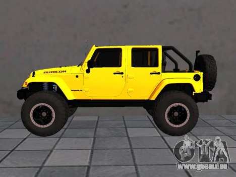 Jeep Wrangler 2012 Rubicon AM Plates für GTA San Andreas
