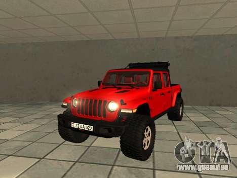 Jeep Gladiator Rubicon 2021 für GTA San Andreas