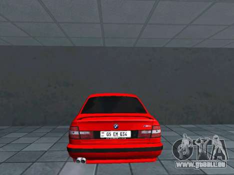 BMW E34 M5 AM Plates für GTA San Andreas