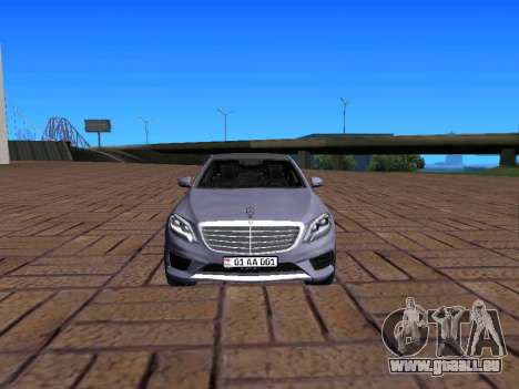 Mercedes-Benz S63 AMG (W222) für GTA San Andreas