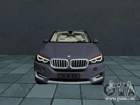 BMW X5 F15 AM Plates pour GTA San Andreas