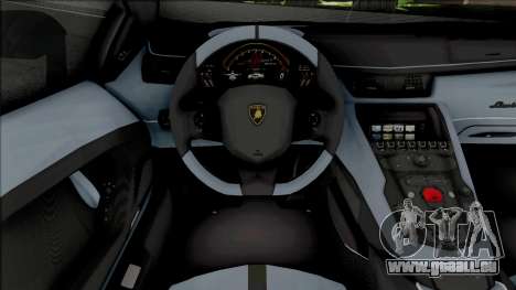 Lamborghini Aventador SVJ Roadster pour GTA San Andreas
