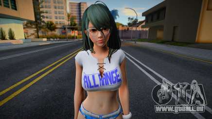 Tamaki Auriga Shirt Swimwear pour GTA San Andreas