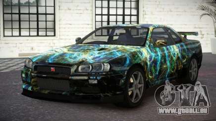 Nissan Skyline R34 Xr S2 pour GTA 4