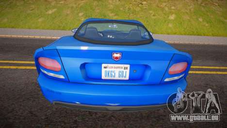 Dodge Viper 10 für GTA San Andreas