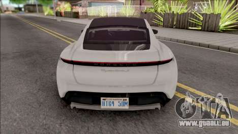 Porsche Taycan Turbo S (SA Style) pour GTA San Andreas