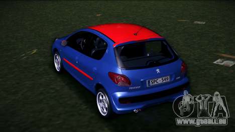 Peugeot 207 für GTA Vice City