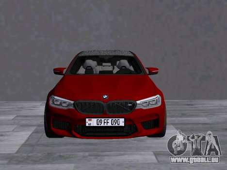 BMW M5 F90 AM Plates pour GTA San Andreas