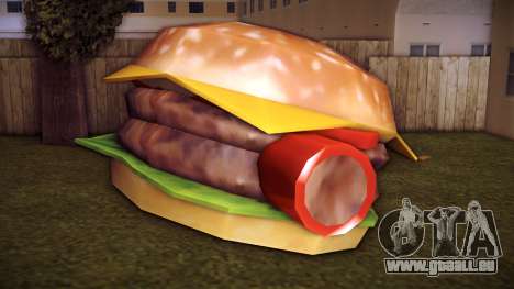 Explosive Burger Bike pour GTA Vice City