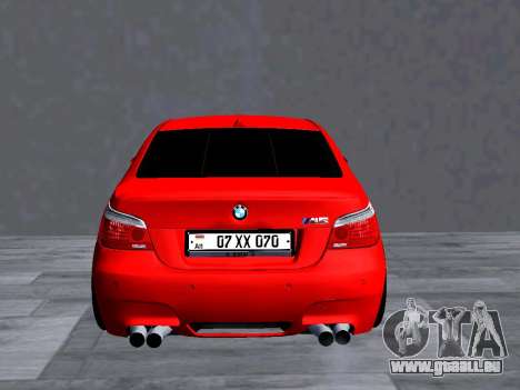 BMW M5 E60 V2 AM Plates für GTA San Andreas