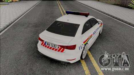 Audi A3 Politia für GTA San Andreas