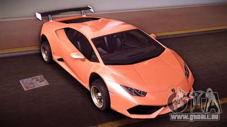 Lamborghini Huracan für GTA Vice City