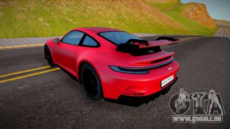 Porsche 911 GT3 2022 pour GTA San Andreas