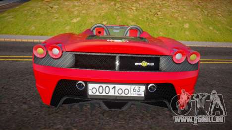 Ferrari F430 Scuderia Spider (Bunny) für GTA San Andreas