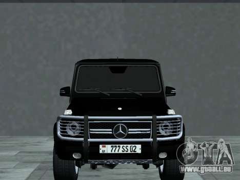 Mercedes Benz G500 Guard W463 für GTA San Andreas