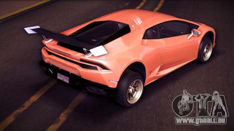 Lamborghini Huracan pour GTA Vice City