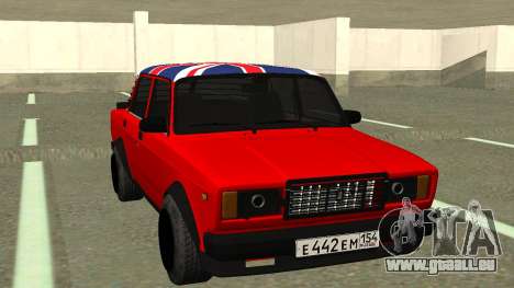 VAZ 2107 Angleterre av. J.-C. pour GTA San Andreas