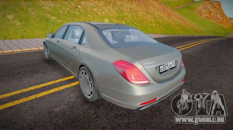 Mercedes-Benz X222 S600 Maybach pour GTA San Andreas