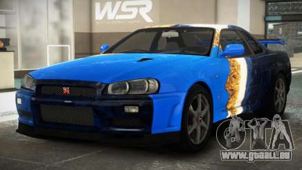 Nissan Skyline R34 QS S10 für GTA 4