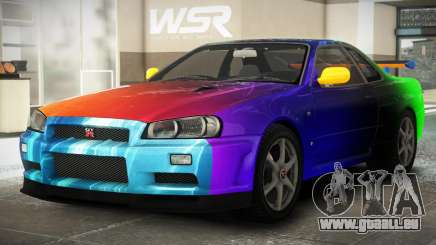 Nissan Skyline R34 QS S1 für GTA 4