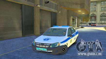 Lada Granta Polizei für GTA 4