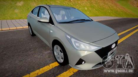 Hyundai Solaris 2022 für GTA San Andreas