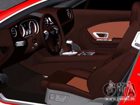 Bentley Continental GT Tinted pour GTA San Andreas