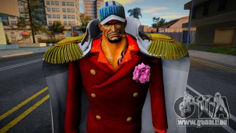 Sakazuki Akainu [Timeskip] From One Piece 2 pour GTA San Andreas