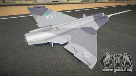 J35D Draken (Gripen v2.0) für GTA San Andreas