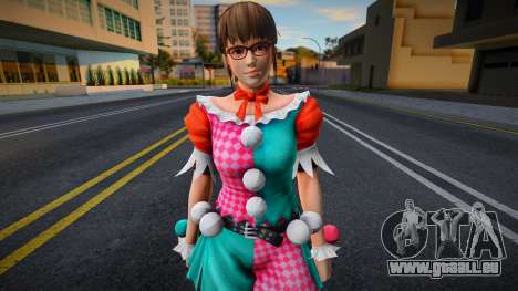 Dead Or Alive 5 - Hitomi (Costume 6) v7 pour GTA San Andreas