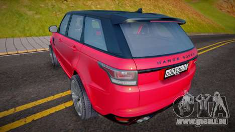 Range Rover Sport SVR (Fake CCD) pour GTA San Andreas