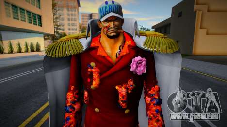 Sakazuki Akainu [Timeskip] From One Piece 1 pour GTA San Andreas