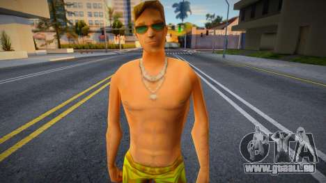 Beach Man with Wavy Shorts (Vice City) für GTA San Andreas