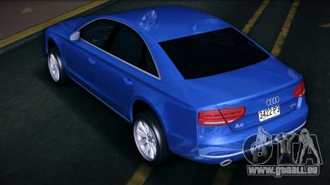 Audi A8 (D4) V6 3.0 TFSI v1 pour GTA Vice City