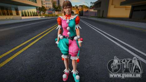 Dead Or Alive 5 - Hitomi (Costume 6) v7 pour GTA San Andreas