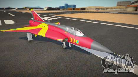 J35D Draken (Espada) für GTA San Andreas