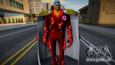 Sakazuki Akainu [Timeskip] From One Piece 1 pour GTA San Andreas