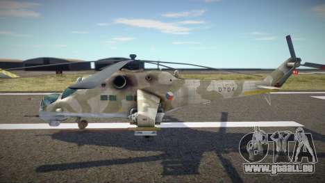 Mi-35 Hind (with Desert camouflage) pour GTA San Andreas